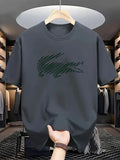 Hot 2026 Luxury Brand Print T Shirt Men Woman O-Neck Cotton Casual Clothes Hip Hop Short Sleeve Clothing Tee Blouse Tee Unisex