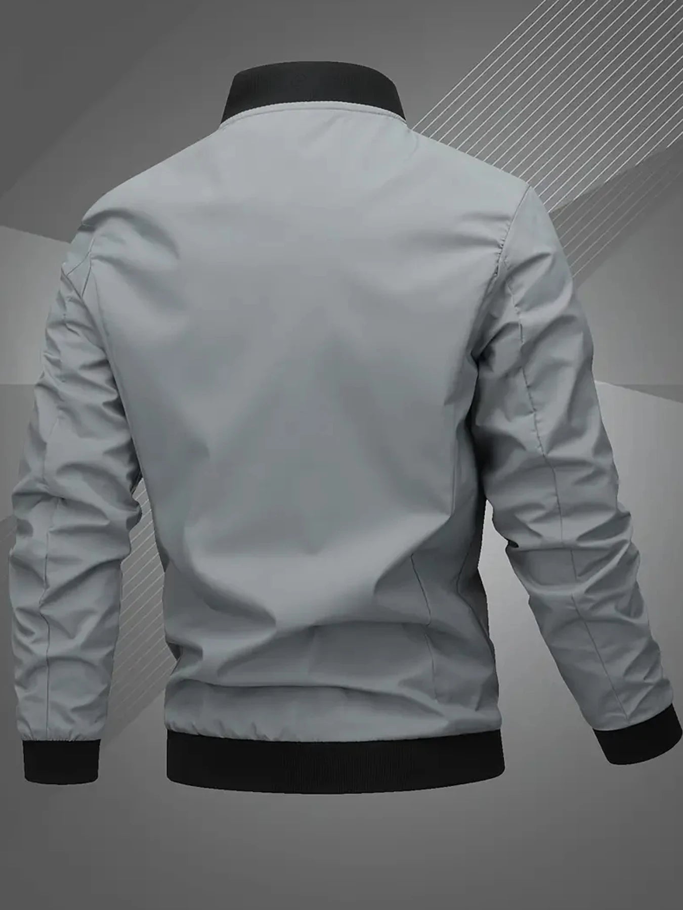 Giacche preppy da uomo alla moda adatte per abbigliamento stagionale, giacche casual da uomo alla moda primaverili e autunnali